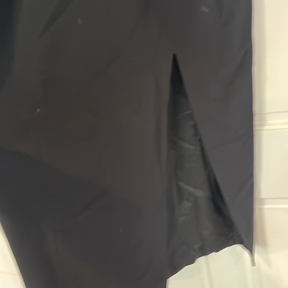 Tahari Black Dress Size 6 with Chiffon Jacket - Picture 4 of 6